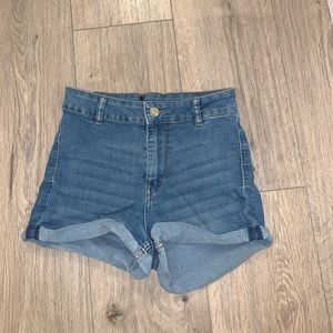 Light blue summer shorts